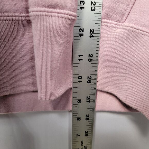 Line Friends Pink 100% Cotton Sweat Pullover Hoodie Kangaroo Pocket Size S - Picture 8 of 9